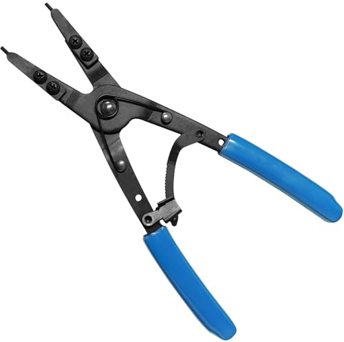 Snap Ring Pliers 38700 Internal Heavy Duty Circlip Plier Compatible with Ford SD Ford Super Duty Pickups 2007 and Newer, 10.9in large Snap Ring Pliers for Installation and Removal of Circlips (Blue)