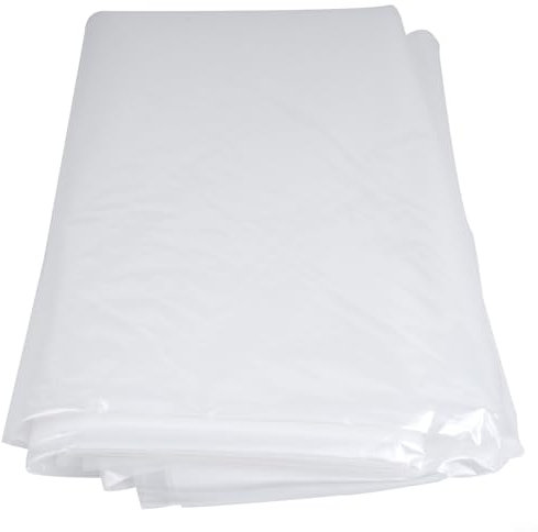 Entgoinggo Gewächshausfolie, wasserdicht, UV-beständig, Polyethylen-Folie, klare Polyethylen-Folie für Gewächshaus, Landwirtschaft, Garten (3 x 4 m)