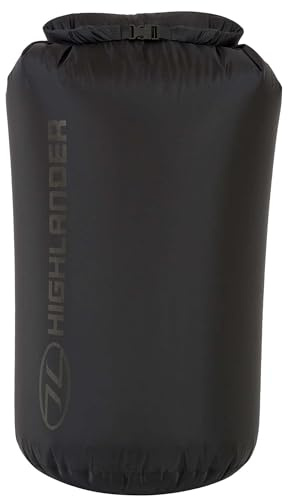 Highlander Leichte, wasserdichte Trockentaschen, Schwarz , 80L, Militär