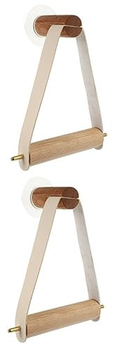 Porte-papier toilette en macramé avec étagère en bois, support mural pour décoration de salle de bain