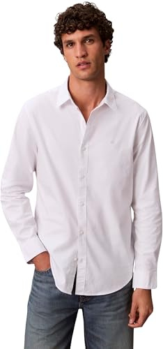 Calvin Klein Men's Classic Solid Oxford Shirt