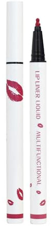 Lápiz de tinte de labios, juego de delineador de labios, juego de marcadores de punta de tinte de labios, lápiz delineador de labios, marcador de labios de color de larga duración, lápiz delineador