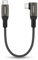 aceyoon 240W Cable USB C vers USB C 15cm, 5A PD QC 4.0 Cable USB Type C Court Charge Rapide USB Type C Coudé en Nylon Tressé Compatible avec iPhone 16 15, Galaxy S24 S23, pour Huawei