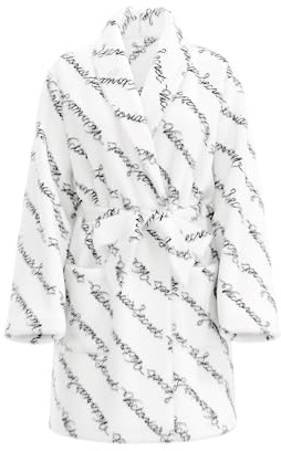 Victoria's Secret Damen Short Cozy Robe Kurzer, gemütlicher Bademantel (1er Pack)