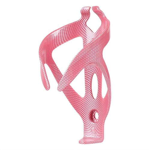 Bike Water Bottle Cage with BPA-free Bike Bottle, Pink Bike Water Bottle Holder, Lightweight Bicycle Cup Holder, Cycling Bottle Holder for Road Bike and Mountain Bike