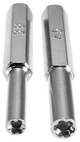 Fictory Präzisions-Schraubendreher-Set für NGC/N64/SFC/Wii-Netzteil-Demontage, Silber, unverzichtbares Werkzeug für einfache Konsolenreparatur, langlebiges und kompaktes Design