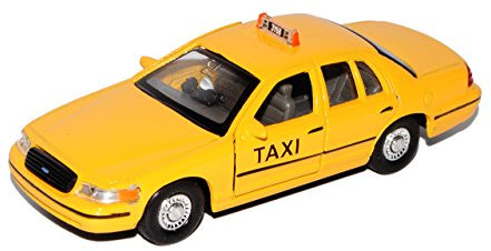 WELLY Ford Crown Victoria 1999 Limousine Taxi New York City Ca 1/43 1/36-1/46 Modellauto Modell Auto
