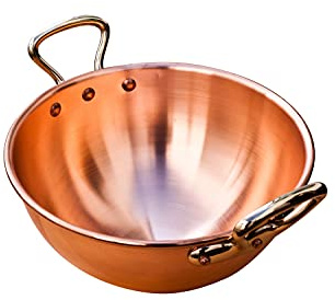 Eiweiss-Schüssel Kupfer, Größe:ø 26 cm