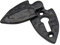 Merriway® BH01797 Fleur-de-Lys Design Covered Keyhole Escutcheon - Black Antique