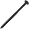 Merriway BH02578 (24 Pcs) Phillips Grip Tite Bugle Head Drywall Screw, Black Phosphate 4.2 x 75mm (No. 8 x 3 inch) - Pack of 24 Pieces