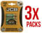 3x JCB NiMH Rechargeable AAA Batteries 4 Pack