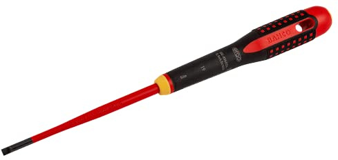 Ergo™ Slim VDE Insulated Slotted Screwdriver 6.5 x 150mm