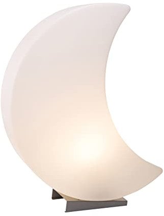 8 seasons design Shining Moon LED Mondlampe (60 cm, weiß) E27 Fassung inkl. Leuchtmittel in warmweiß, Nachttischlampe beleuchtet, Lampe Kinderzimmer, Deko Schlafzimmer, Innen- und Außenbereich