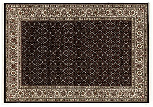 Mein Teppichmarkt Teppichträume werden wahr! Parisa HERATI Orientteppich Naturfaser handgeknüpft in Dunkelbraun Beige Creme Größe: 80x300 cm Diele, Esszimmer, Flur, Kinderzimmer, Küche, Schlafzim