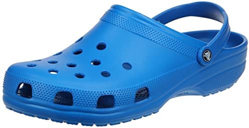 Crocs Classic Clogs – Unisex Clogs – Wasserfreundlich und schnell trocknend – Bright Cobalt – Größe 36-37