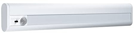 LEDVANCE LED Batteriebetriebene Leuchte, Leuchte für Innenanwendungen, Bewegungssensor, Tag-Nacht-Sensor, Kaltweiß, 314,0 mm x 48,0 mm x 18,0 mm, Linear LED Mobile