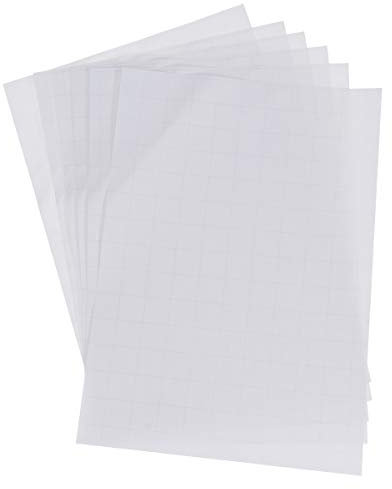 NUOBESTY 5PCS Printable Heat Transfer Vinyl for Inkjet Printer A4 Heat Transfer Printing Paper