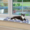 pet prime Cat Window Bed Mat, Cat Window Hammock, SSill Non-Slip Lounger Cushion for Windowsill 90x28cm(Luminous Print)