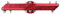 Spank Pedale Spike Reboot Rot Erwachsene Unisex 100 x 100 mm