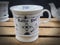 Wilhahn (früher Ocean Line Indisch Blau Herrenbecher Motiv Kaffee Pott Inhalt 300ml Farbe Weiß blau, 9,5 x 9,5 cm