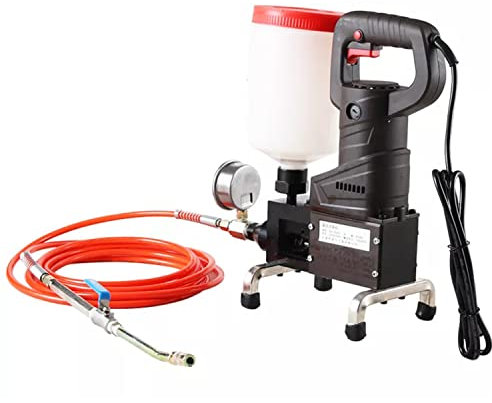UIBAO High Pressure Floor Grouting Machine Grouting Injection Pump Construction Works Waterproofing Mortar Grouting Machine High-pressure Perfusion Machine Household,Construction,220V
