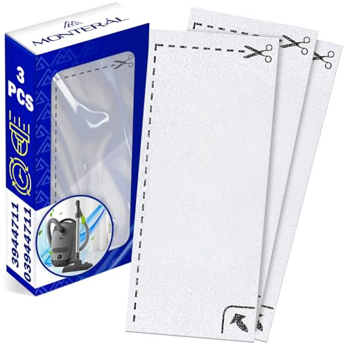 3 Pezzi Filtro Aspirapolvere con Codice Originale SF-SAC 20 SF-SAC 30 3944711 per Miele Airclean Complete C1 C2 C3 Compact C1 C2 Classic C1 Dynamic U1 S200-S899 S2000-S8999 - MONTERAL