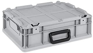 PROREGAL Eurobox NextGen Portable | HxBxT 13,5x30x40cm | 11 Liter | Eurobehälter, Transportbox, Transportbehälter, Stapelbehälter