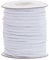 EVYIENEN 3mm Elastique Plat Blanc，45m Elastique Couture Bande Elastique pour la Couture et Le Menage Artisanat Tissus Coudre