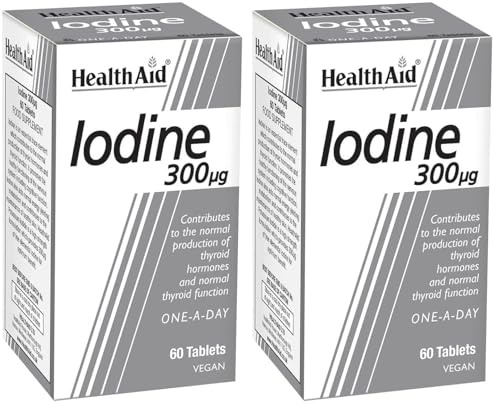 HealthAid 300mcg IdIodine Tablets - Pack of 120 Tablets