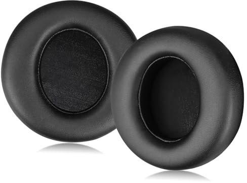 SINOWO Ersatz-Ohrpolster kompatibel mit Philips Audio Fidelio X2 HR X1 kabelgebundenen Kopfhörern, Ohrpolster mit geräuschisolierendem Schaumstoff (Proteinleder)