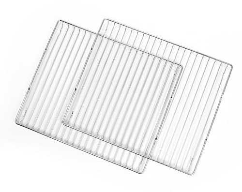 MIRTUX 2 Pack Backofengitter 426 x 357 mm, kompatibel mit Electrolux, AEG, Zanussi, Arthur Martin, Husqvarna, Ikea, Juno, Kuppersbusch, Voss, Zanker | Original-Code: 140066595012