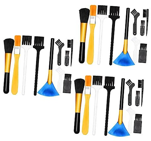 CIYODO 3 Sets Computer Cleaning Brush Computer Cleaning Tools Kit Motherboard Brush Laptop Electronic Cleaning Brush Electronics Keyboard Brush Cleaner Electronic Accessories Screen Pa