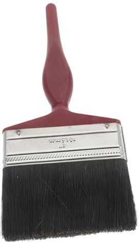 Hoement Holzpinsel Zum Streichen Terrassenpinsel Mit Borsten Und Kunststoff Wandpinsel Für Farbe Bodenpinsel Zum Beschichten Beizepinsel Für Holzzäune