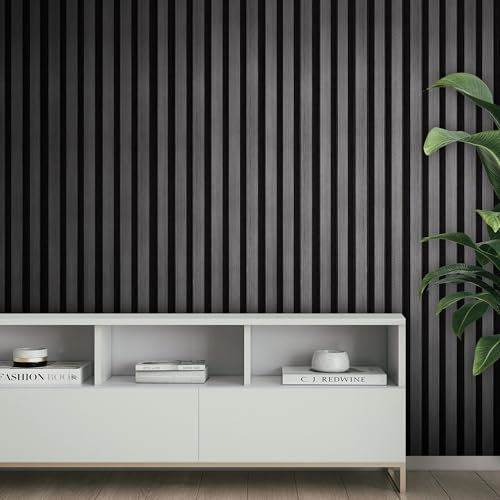 ACWP006 Grey Oak Acoustic Panel Wall Internal Slatted 3D Wood