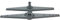 Original Replacement Dishwasher Lower and Upper Spray Arm Compatible For Sharp QW-S12I492X-EN