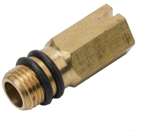 for M10 10mm Blanking for Cold and Hot Faucet Tap, Faucet Water Inlet Blanking with Two Rubber Washers