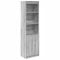vidaXL Highboard Grau Sonoma 50x35x180 cm Holzwerkstoff, Schrank, Lagerschrank, Schrank hoch, Beistellschrank, hoher Schrank, Schrank mit Tür