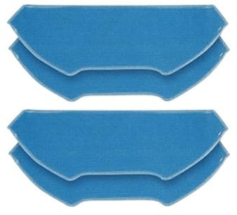 ZFHEGFVS Roboter-Staubsauger-Zubehör, Wischfunktion, Waschbarer, Wiederverwendbarer Mopp (Wischen), 2 Stück, Kompatibel Mit Lefant, M1 U180 OKP K8(2pcs)