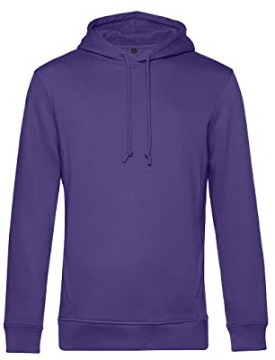 PinkTex Herren Kapuzenpullover Organic Hoodie - Einfarbig aus weicher nachhaltiger Baumwolle