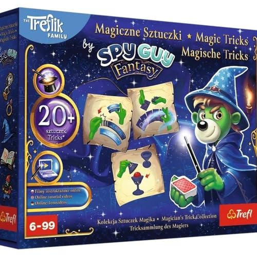 Trefl, Spy Guy Magic Tricks - Magic Trick Collection - Illusionist Kit Props for Children Aged 6+