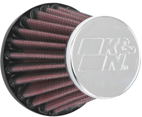 K&N Universal Clamp-On Air Filter: High Performance, Premium, Replacement Engine Filter: Flange Diameter: 1.8125 In, Filter Height: 3 In, Flange Length: 0.625 In, Shape: Round Tapered, RC-2320