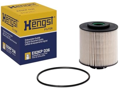 HENGST - E52KP D36 - Kraftstoff-Filtereinsatz für KFZ | Entfernt Staub und Schmutz - Schützt den Motor und das Einspritzsystem