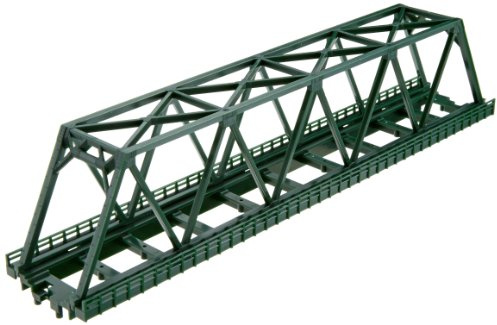 Rokuhan 97041 - Kastenbrücke, 1-gleisig, 220 mm, dunkelgrün