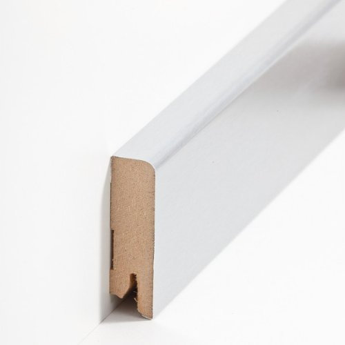 75 mètre 'Südbrock' Plinthe Chemnitz - Aluminium brossé (MDF plaxé - 716.732)