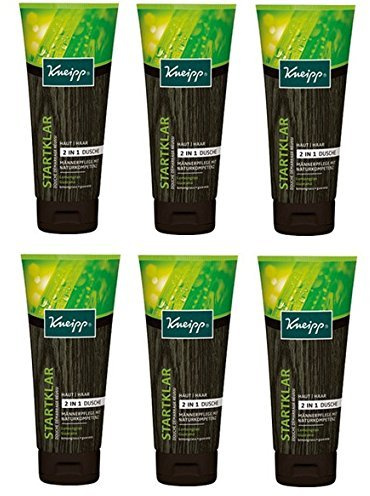 Kneipp Aroma Pflegedusche Startklar Lemongras Guarana, 6er Pack (6 x 200 ml)