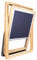 Avosdim - Tenda a pannello oscurante per finestra mansardata compatibile con Velux®, blu, MK08