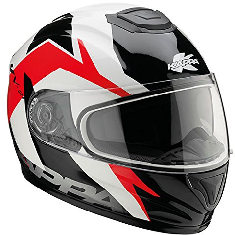 Kappa Helm KV21 Toledo, Dekor Weiß/Rot, M