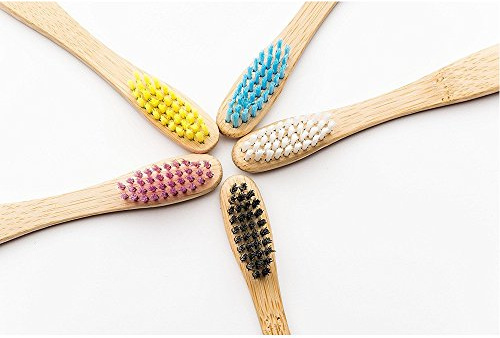 Humble Brush Adult Toothbrush - Medium Bristle - Mixed Colours - Single