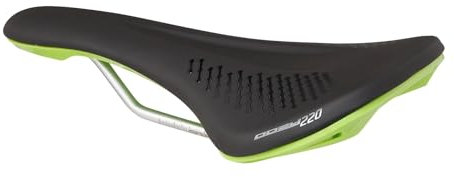 Spank Unisex Sp-sad-0005-b/Green Fahrradsattel, schwarz/grün