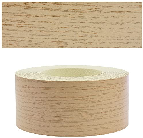 Mprofi MT® - Chant Melamine | 45mm X 50m | Bande de Chant Chêne Sonoma | Epaisseur 0,50mm | Facile à Appliquer | Pour Étagères, Meubles & Panneaux | Chant Thermocollant Durable